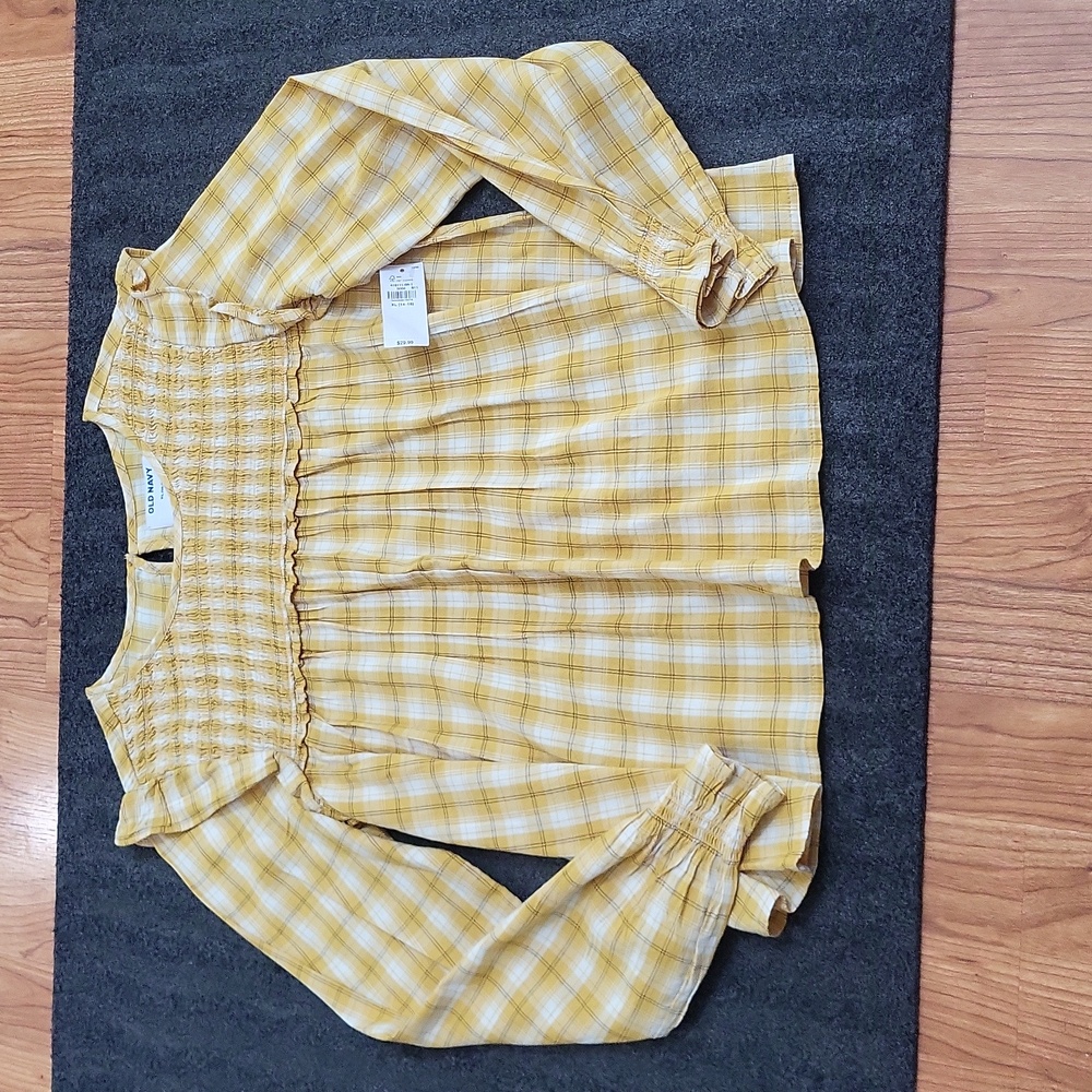 Old Nave Fall Top girls shirt